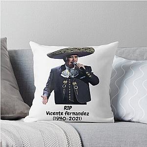 RIP Vicente Fernandez Throw Pillow