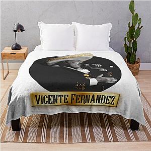 Vicente Fernandez Mexican Singer Throw Blanket