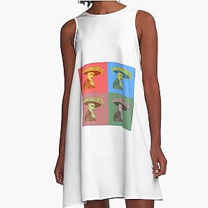 Vicente Fernandez A-Line Dress