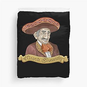 Vicente Fernandez Graphic Singer Duvet Cover