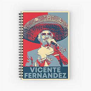 Vicente Fernandez Spiral Notebook