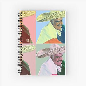 Vicente Fernandez Spiral Notebook