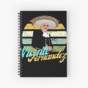 Vicente Fernandez - Rip Vicente Fernandez Spiral Notebook