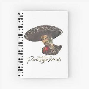 Vicente Fernandez Spiral Notebook