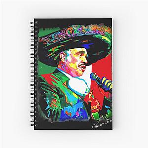 Vicente Fernandez Spiral Notebook