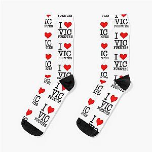 I HEART VIC FUENTES Socks