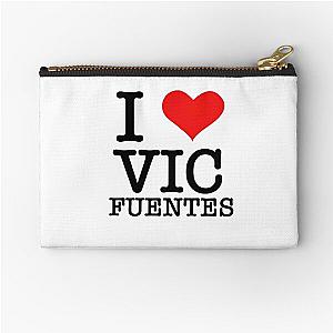 I HEART VIC FUENTES Zipper Pouch