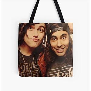 Kellin Quinn and Vic Fuentes All Over Print Tote Bag