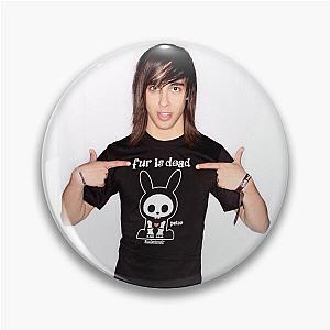 vic fuentes “fur is dead” pin button Pin