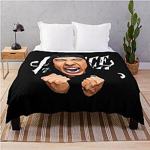 Funny Gifts Vic Fuentes Screaming Gift For Fans Throw Blanket