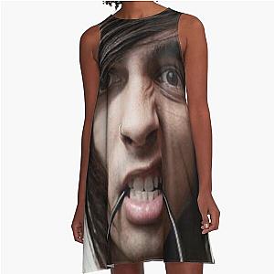 Vic Fuentes A-Line Dress