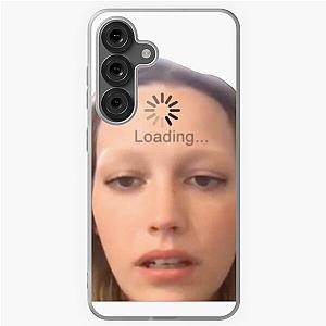 Victoria Pedretti is loading a Samsung Galaxy Case
