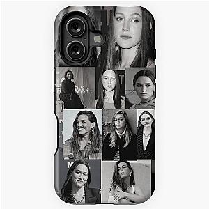 Victoria Pedretti American actress Black and White Aesthetic Collage 6 iPhone Case