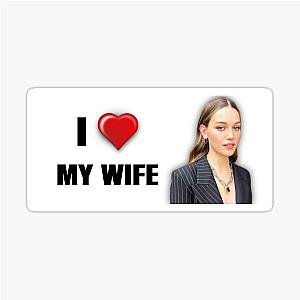 I love my wife Victoria Pedretti sticker -> I love my wife Victoria Pedretti Sticker