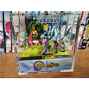 Golden Sun 2 Boss The Lost Age King Scorpion, Golden Sun Encounter 3D Diorama Cube