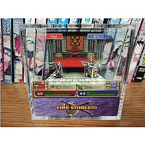 Fire Emblem Diorama - Lloyd vs Rath (The Blazing Blade)- Rath Fire Emblem 3D Diorama Cube