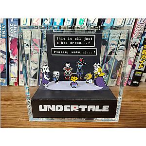 Undertale Diorama - Frisk Wake Up (Undertale Ending), Undertale 3D Diorama Cube