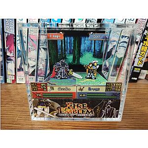 Fire Emblem Diorama - Black Knight vs Greil (Path of Radiance)- Fire Emblem 3D Diorama Cube