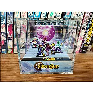 Golden Sun 2 The Lost Age Agatio Karst, Golden Sun Boss Encounter 3D Diorama Cube