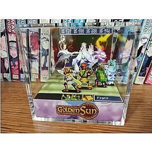 Golden Sun Fusion Dragon Battle, Golden Sun Dragon Battle Encounter 3D Diorama Cube