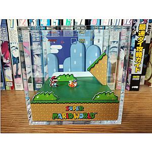 Mario Diorama - Super Mario World (Yoshi's Island), Mario 3D Diorama Cube