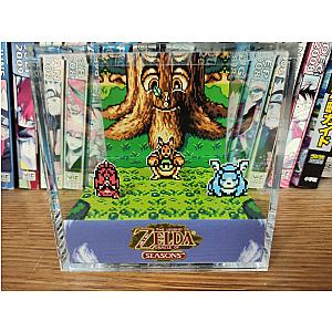 The Legend of Zelda Diorama - Oracle of Seasons Link & Friends- Zelda 3D Diorama Cube