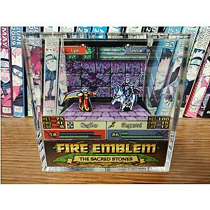 Fire Emblem Diorama - Lyon vs Ephraim (The Sacred Stones)- Fire Emblem Diorama Cube