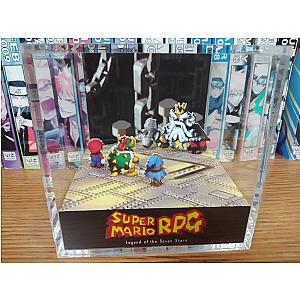 Mario Diorama - Super Mario RPG (Smithy), Mario 3D Diorama Cube