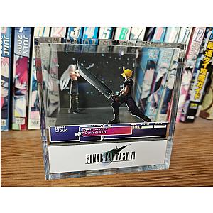 Final Fantasy VII - Sephiroth Vs Cloud - Final Fantasy 3D Diorama Cube