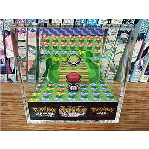 Shaymin Flower Paradise - Shaymin DP Platinum 3D Diorama Cube