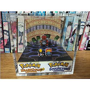 CUSTOMIZABLE Groudon Embedded Tower- Groudon HeartGold 3D Diorama- NEW2301T6