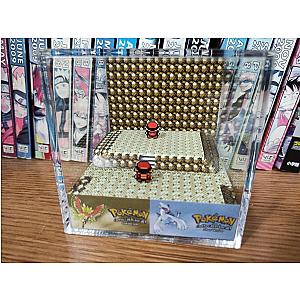 Trainer Red (Mt Silver Gold/Silver), Trainer Red 3D Diorama Cube