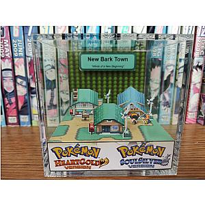 New Bark Town (HeartGold SoulSilver), New Bark Town 3D Diorama Cube