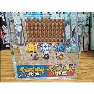 Regi Trio (Regirock, Regice, Registeel), Regirock, Regice, Registeel 3D Diorama Cube