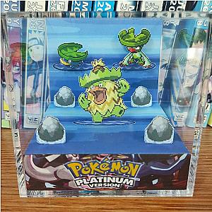 Evolution Ludicolo (Platinum), Lotad Lombre Ludicolo 3D Diorama Cube