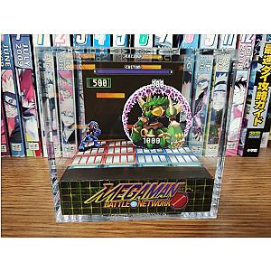 Mega Man Diorama - Mega Man vs Life Virus (Battle Network), Mega Man 3D Diorama Cube