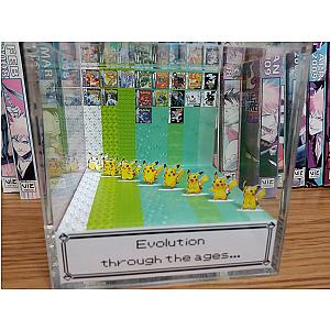 Generation Pikachu- Pikachu 3D Diorama Cube