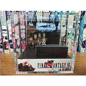 Final Fantasy Diorama - Cyan Phantom Train, Final Fantasy 3D Diorama Cube