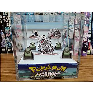 Evolution Aggron (Emerald), Aron Lairon Aggron 3D Diorama Cube