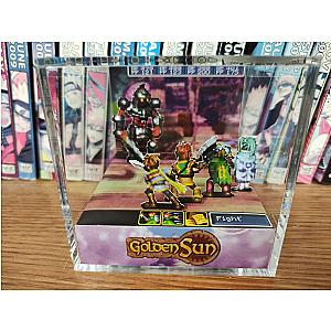 Golden Sun Deadbeard Battle, Golden Sun Deadbeard Battle Encounter 3D Diorama Cube