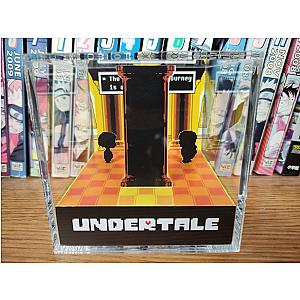 Undertale Diorama - Sans & Frisk (Last Corridor Undertale), Undertale 3D Diorama Cube