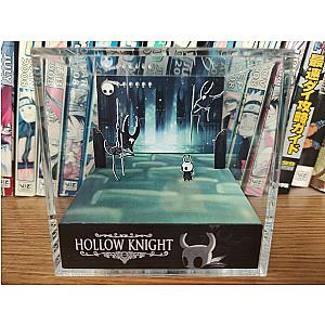 Hollow Knight Diorama - Hollow Knight vs Mantis Lords, Hollow Knight 3D Diorama Cube