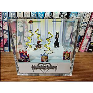 Kingdom Hearts Diorama - Sora vs Larxene, Kingdom Hearts 3D Diorama Cube