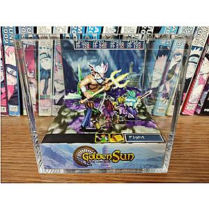 Golden Sun 2 The Lost Age Poseidon Battle, Golden Sun Boss Encounter 3D Diorama Cube