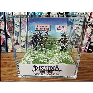 Final Fantasy Dissidia - Garland vs Warrior of Light Final Fantasy 3D Diorama Cube