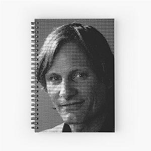 Viggo Mortensen Black & White Painting Spiral Notebook