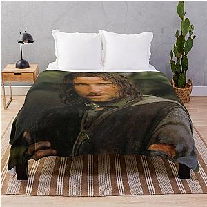 Viggo Mortensen Art Throw Blanket