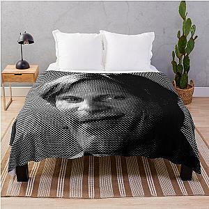 Viggo Mortensen Black & White Painting Throw Blanket