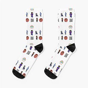 vikkstar sticker pack  Socks