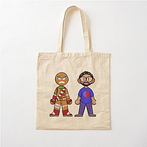 Lazarbeam -amp- Vikkstar   Cotton Tote Bag